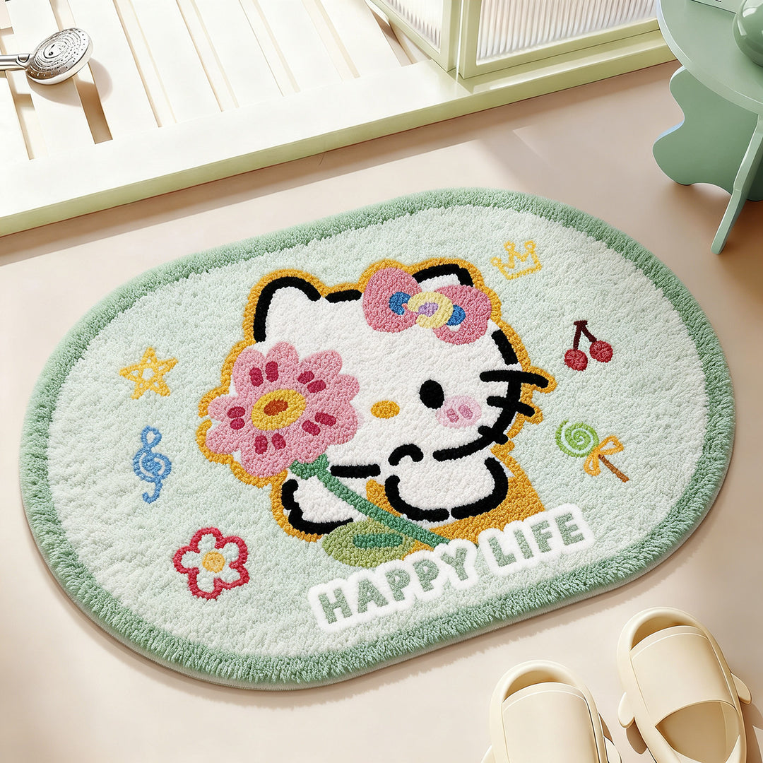 Cartoon Character Bath Rug for Home