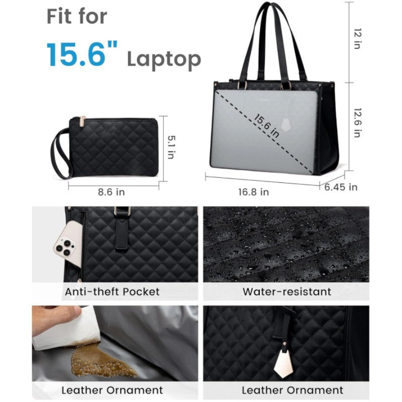 Insulated Multi-Compartment Tote Bag Kalsten