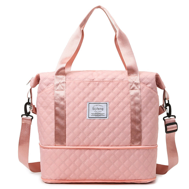 Quilted Multi-Functional Travel Duffle