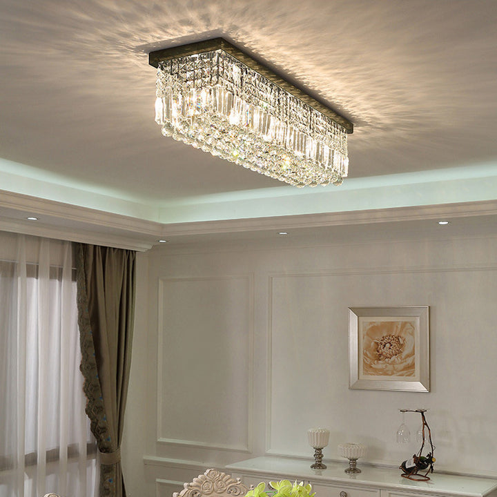 Crystal Linear Pendant Light
