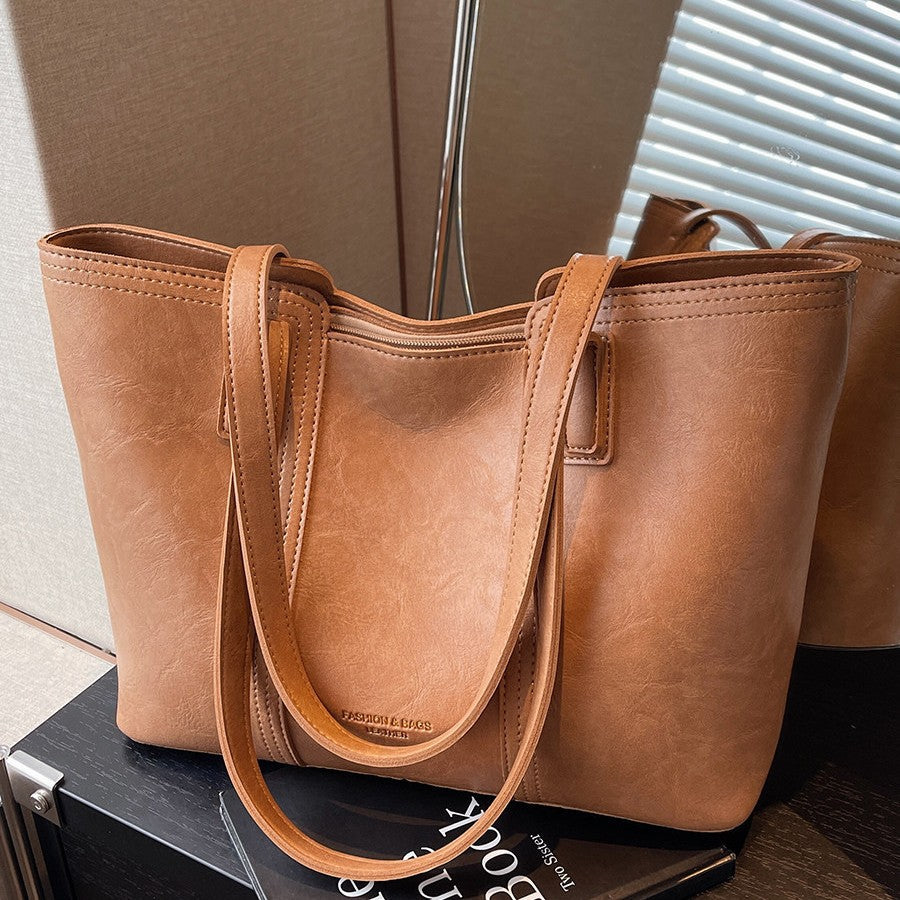 Classic Leather Tote Bag Kalsten