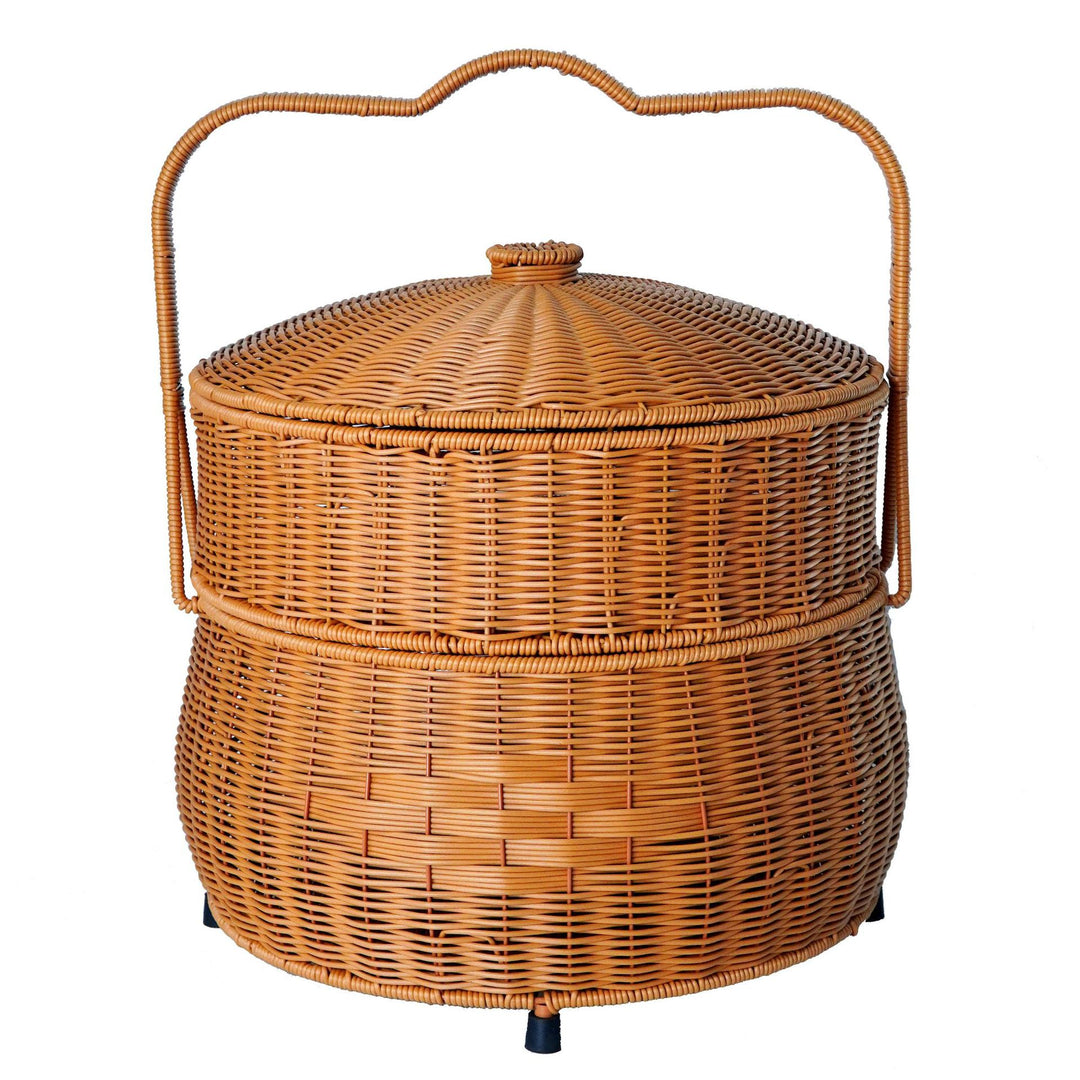 Decorative Wicker Storage Container Kalsten