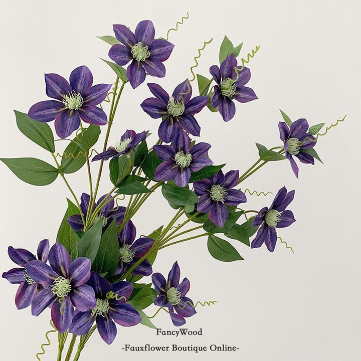 Decorative Clematis Floral Arrangement
