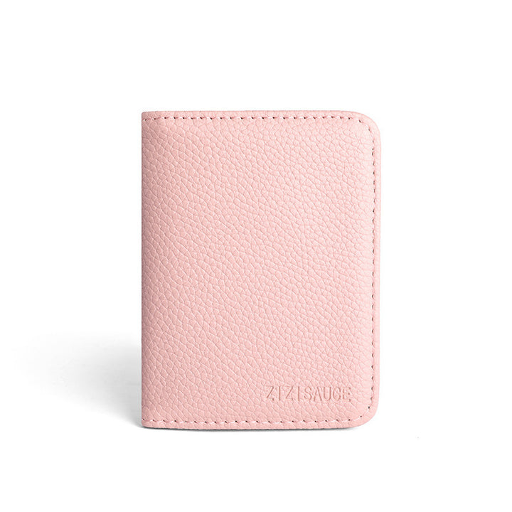 Premium Textured Leather Card Holder