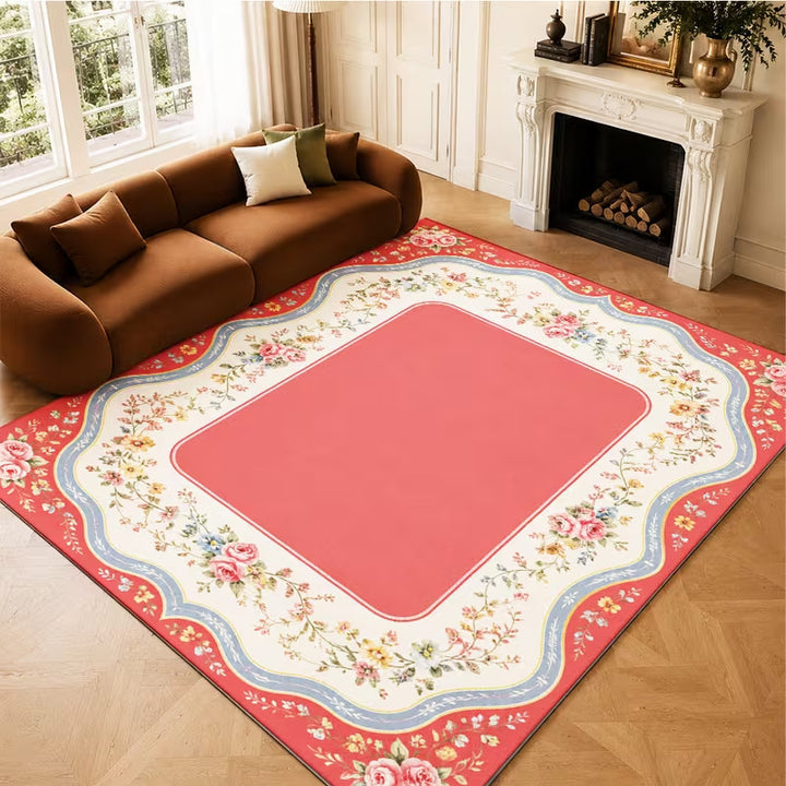Elegant Floral Area Rug