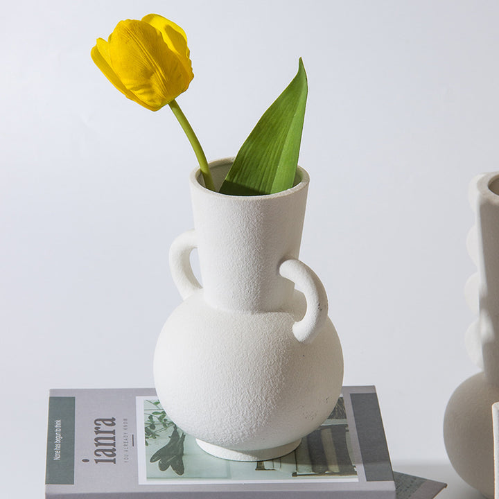 Artistic Textured Ceramic Vase