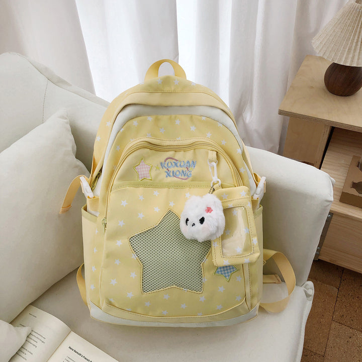 Cute Star-Print Backpack Kalsten