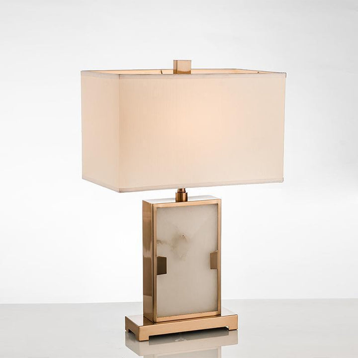 Elegant Table Lamp with Marble Base