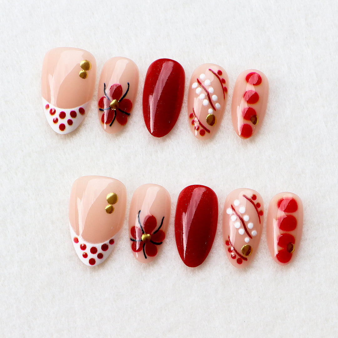 Creative Decorative Press-On Nail Art