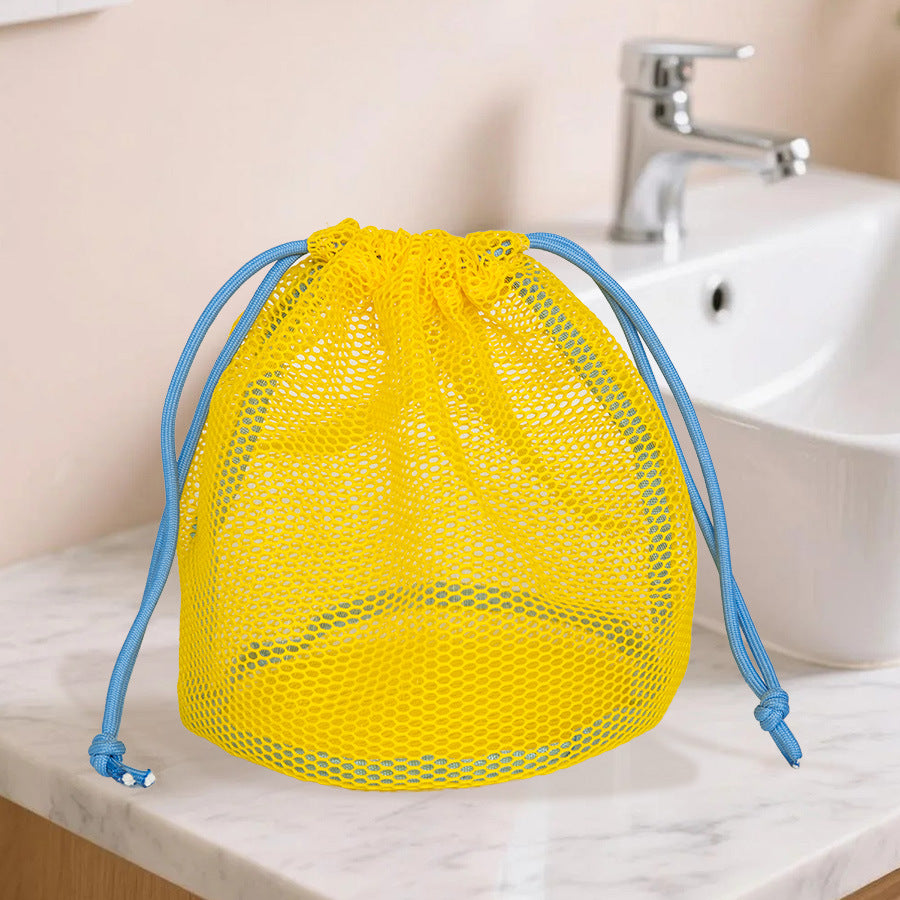 Practical mesh bag with drawstring Kalsten