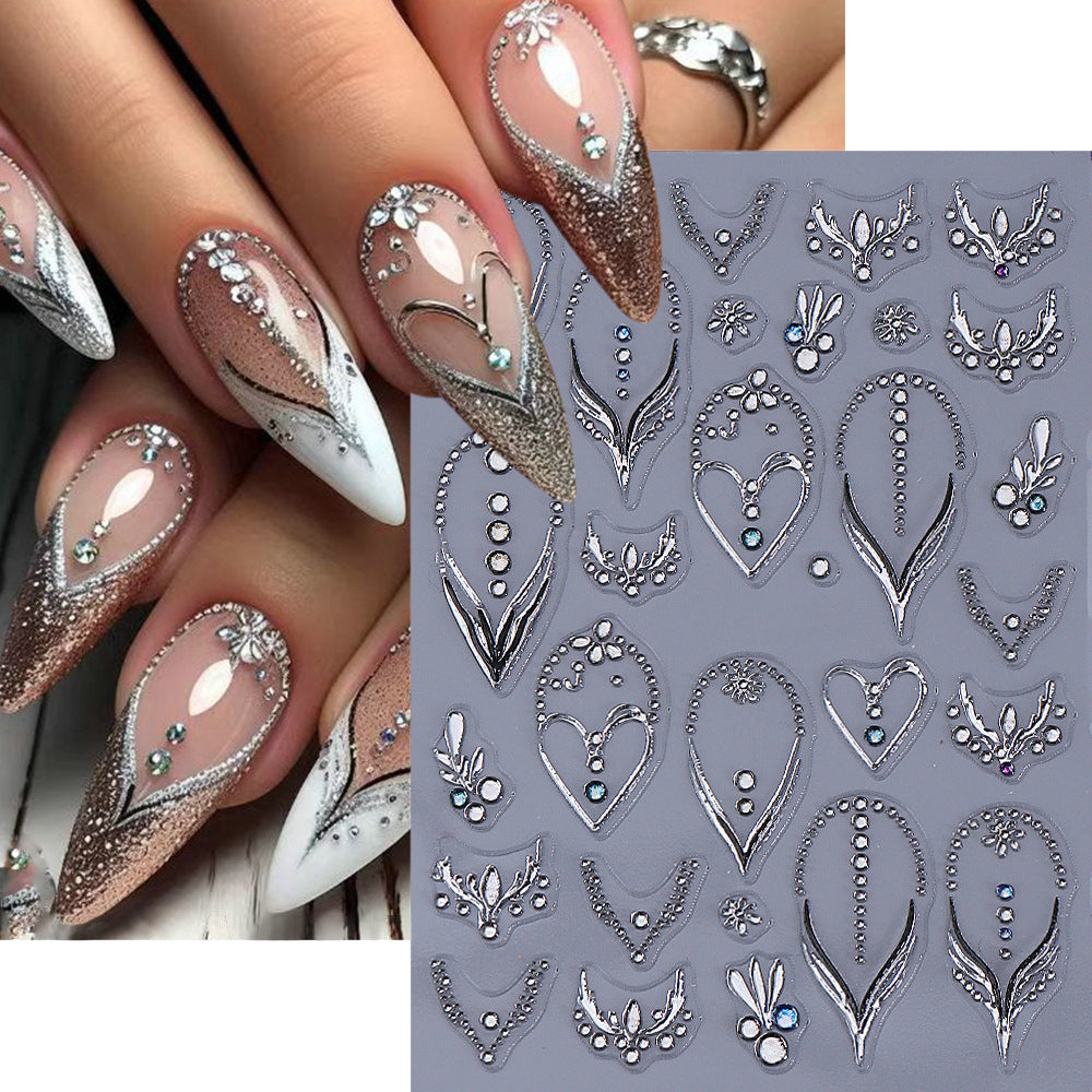 Elegant Rhinestone Nail Art Embellishments