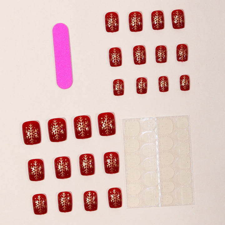 Festive Snowflake Nail Art Kit Kalsten