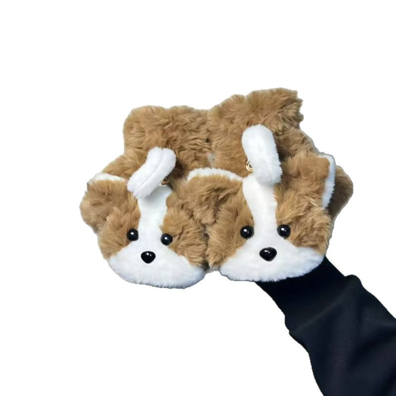 Cute Cartoon-Themed Plush Slippers Kalsten