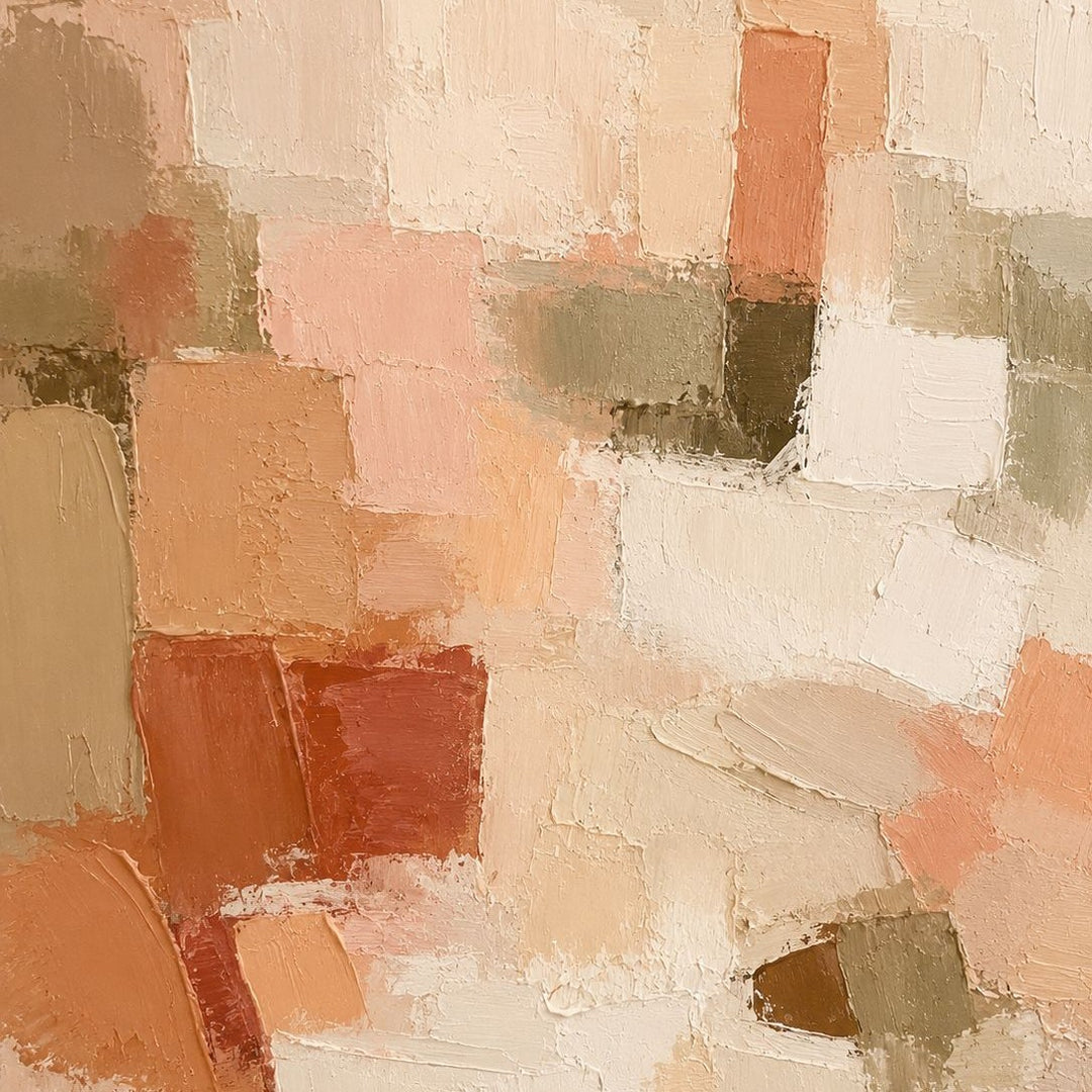 Abstract Textured Canvas Artwork for Home