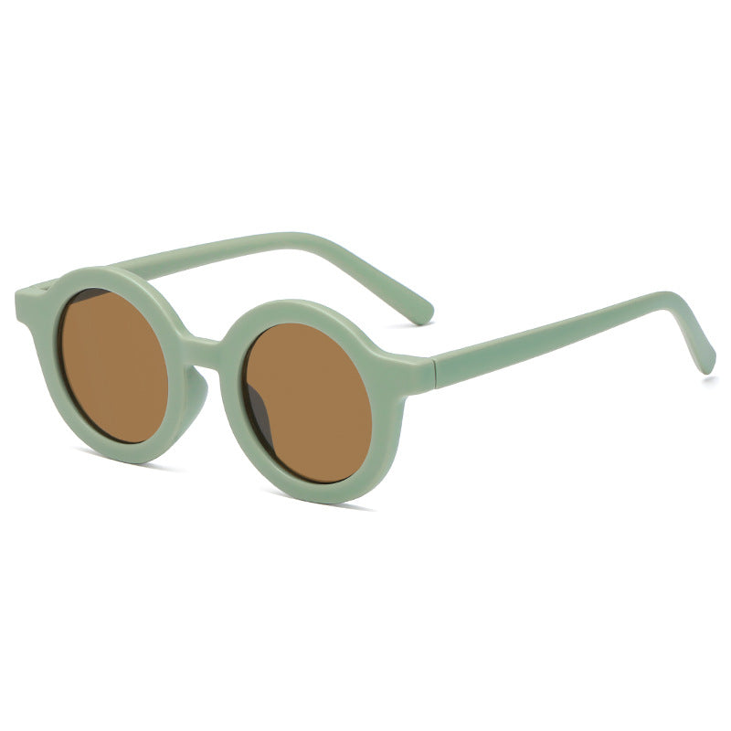 Women's trendy round sunglasses with comfortable frame and UV protection Kalsten