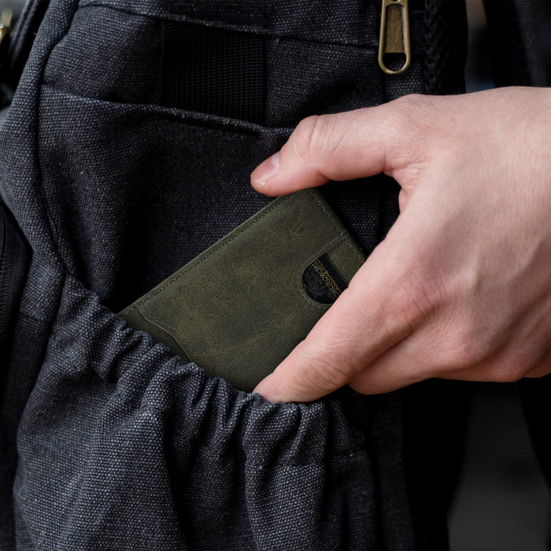Slim RFID Protection Leather Wallet Kalsten