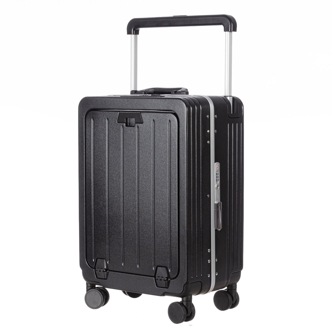 Unisex Compact Aluminum Hard Shell Carry-On Suitcase Kalsten