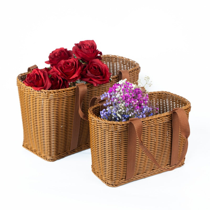 Handwoven Picnic Storage Basket Kalsten