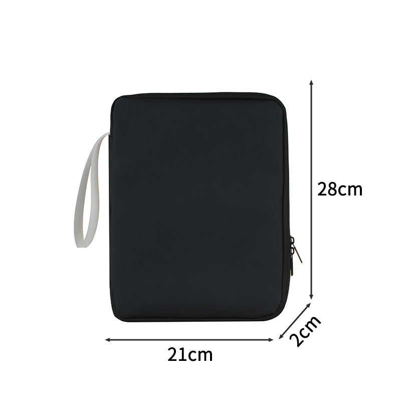 Slim Zip-Up Document Holder Kalsten