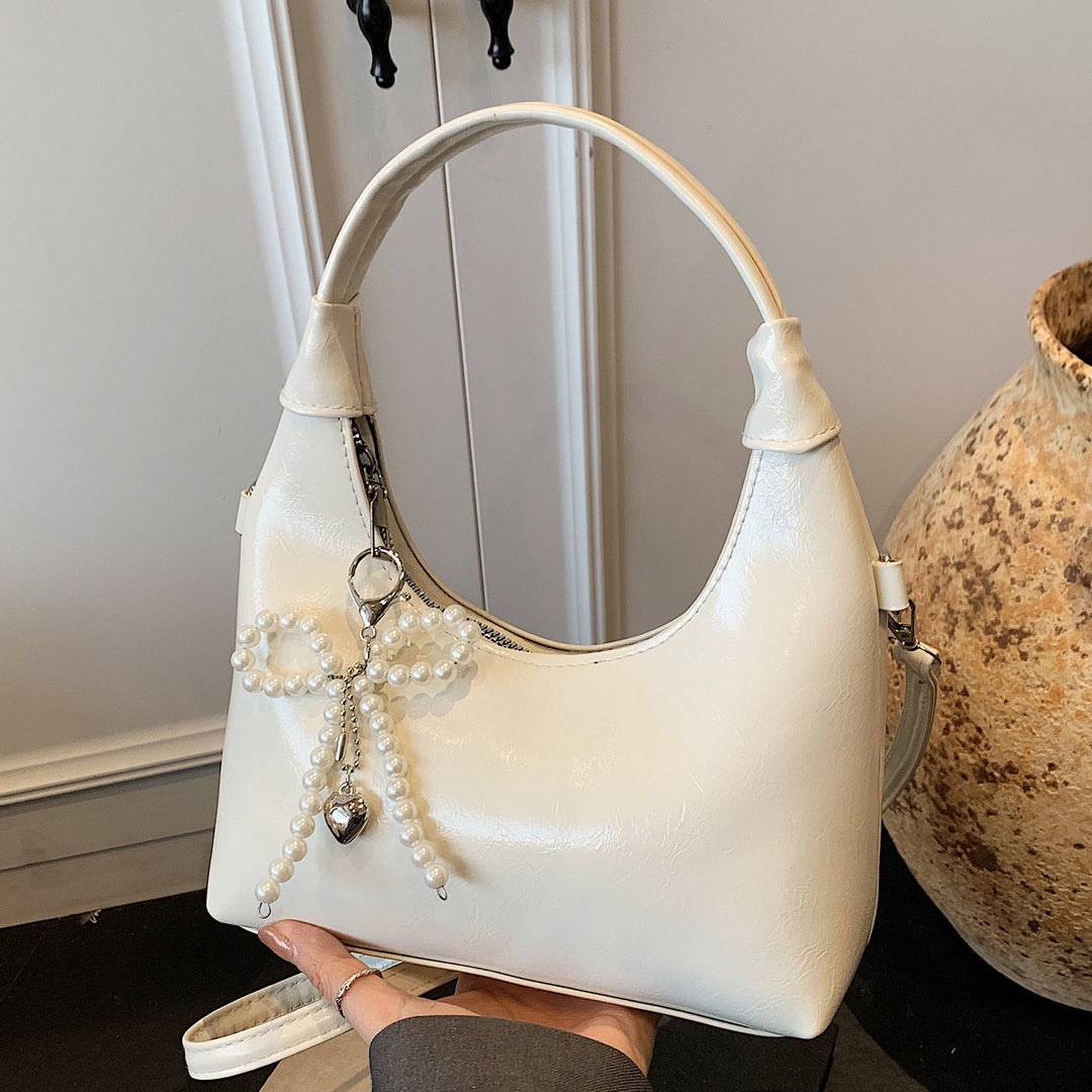 Contemporary Structured Satchel Handbag
