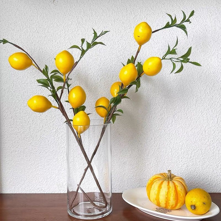 Artificial Lemon Decor for Home Display
