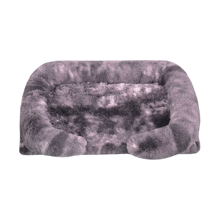 Plush Orthopedic  Cradle  Dog Bed
