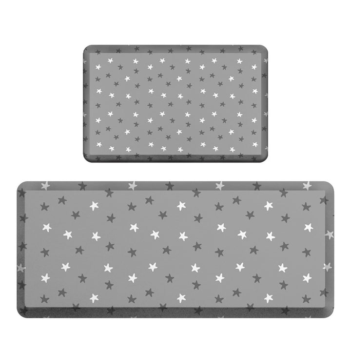 Geometric Pattern Kitchen Mat Set Kalsten