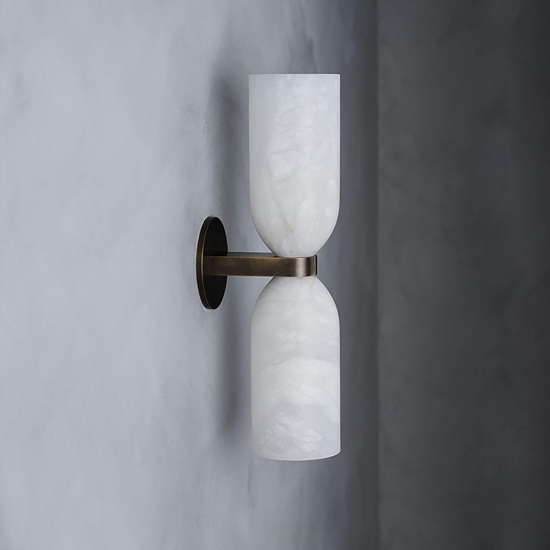 Modern Alabaster Wall Sconce