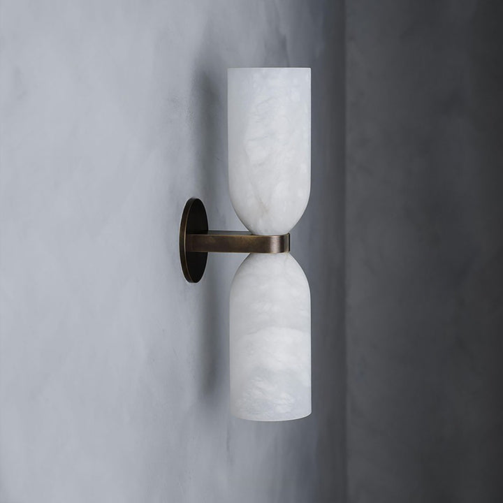Modern Alabaster Wall Sconce