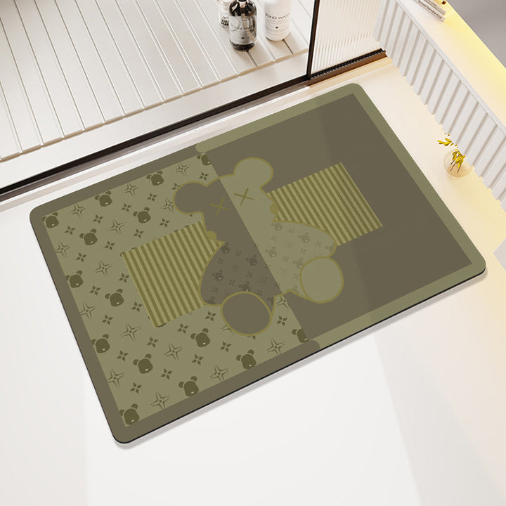 Artistic Cartoon Entrance Mat Kalsten