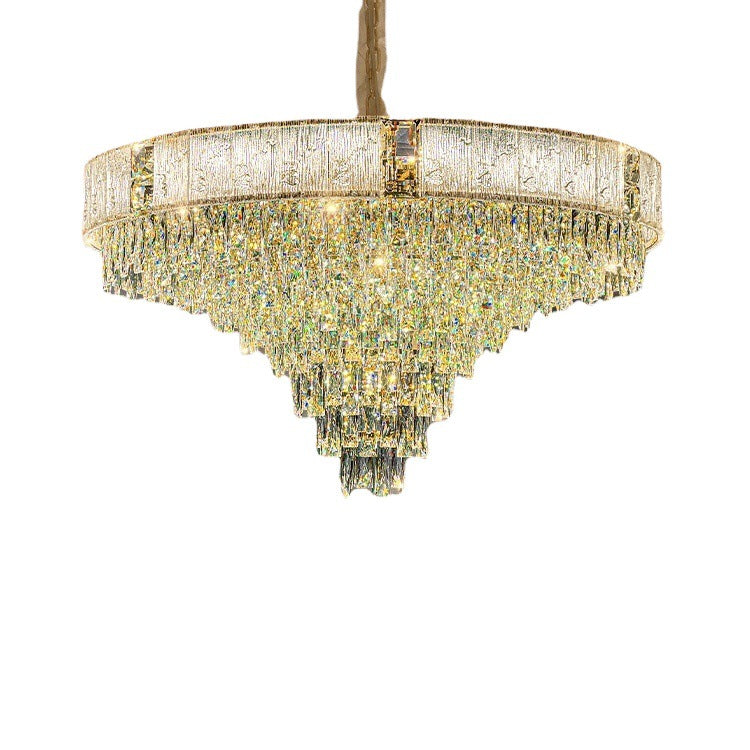 Crystal Cluster Chandelier