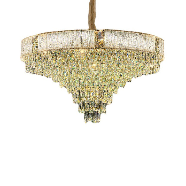 Crystal Cluster Chandelier
