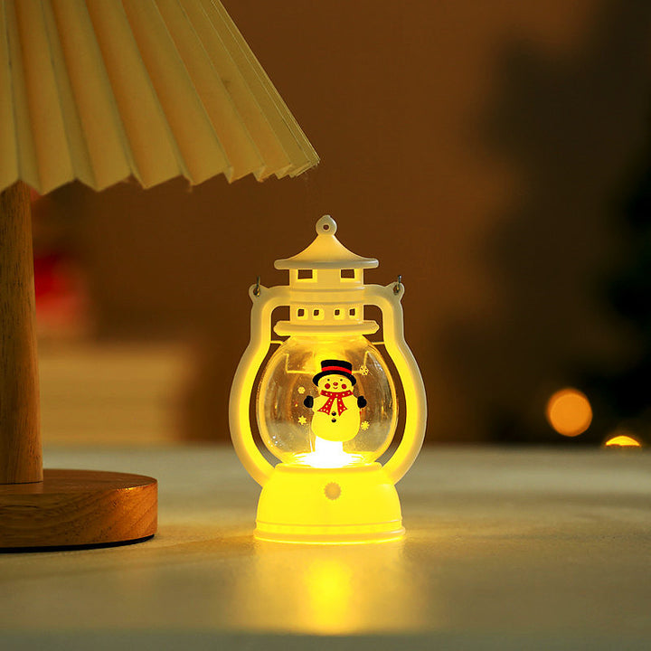 Decorative LED Santa Figurine Lantern Kalsten