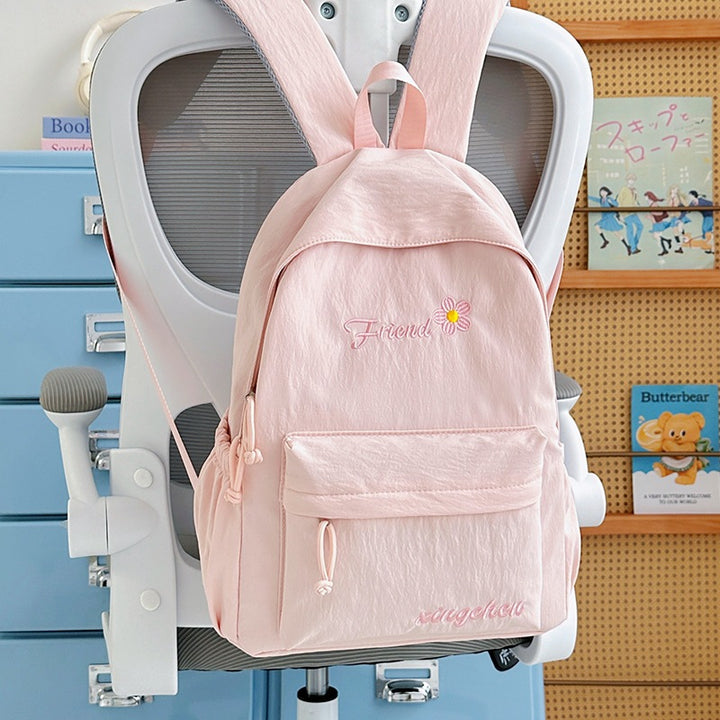 Cute Cartoon-Themed Embroidered Backpack Kalsten