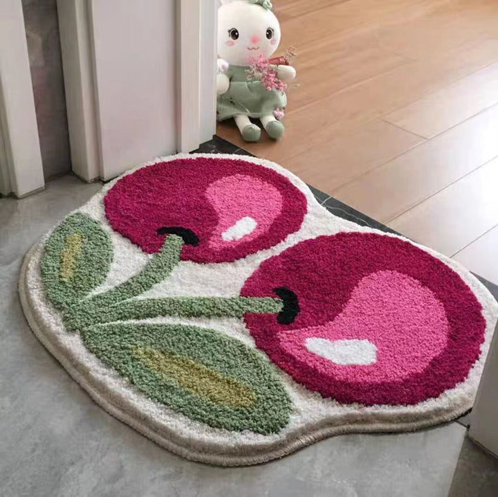 Watermelon Slice Decorative Area Rug Kalsten
