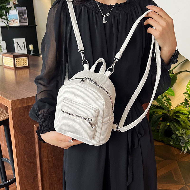 Corduroy Mini Backpack Kalsten