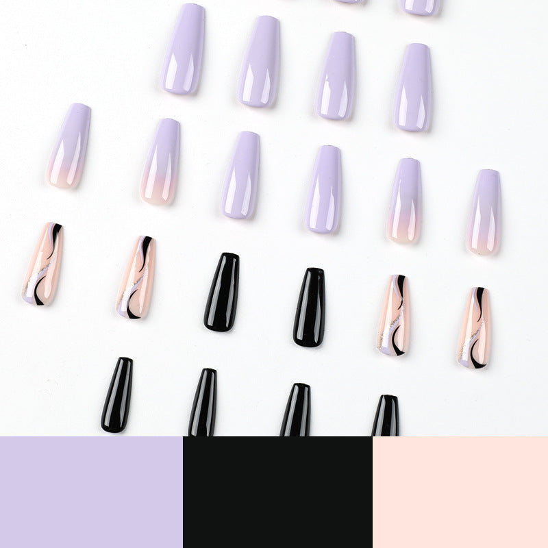 Artistic Nail Extensions in Elegant Design Kalsten