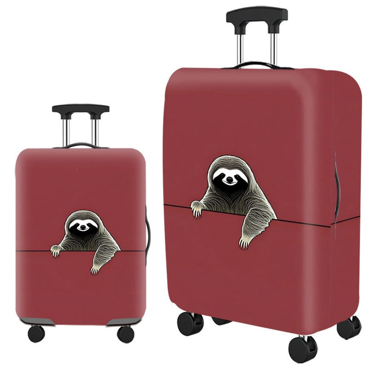 Artistic Cat-Themed Hard Shell Suitcase Kalsten