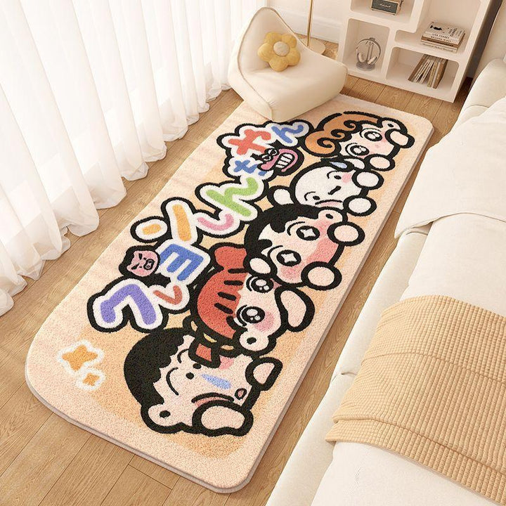 Cartoon-Themed Plush Area Rug