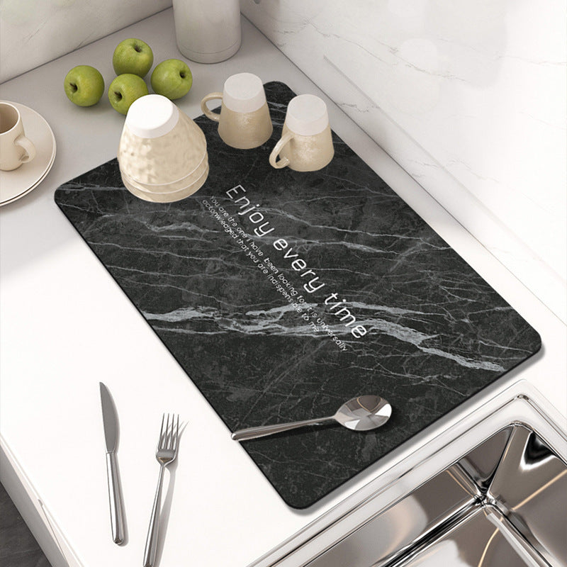 Marble-Inspired Table Mat Kalsten
