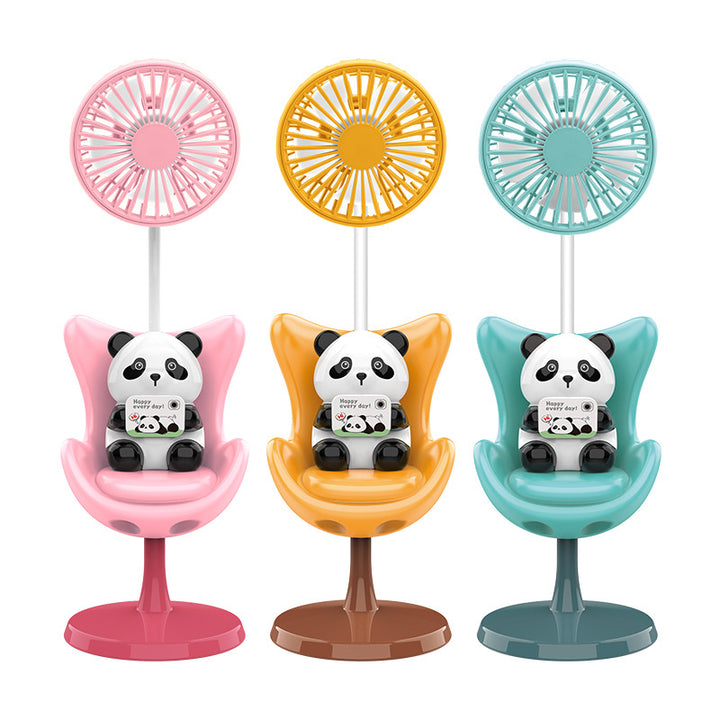 Unisex Creative Table Fan with Bear Figure Kalsten