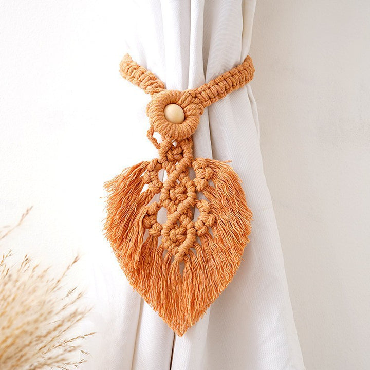 Macrame Curtain Tieback Holder Kalsten