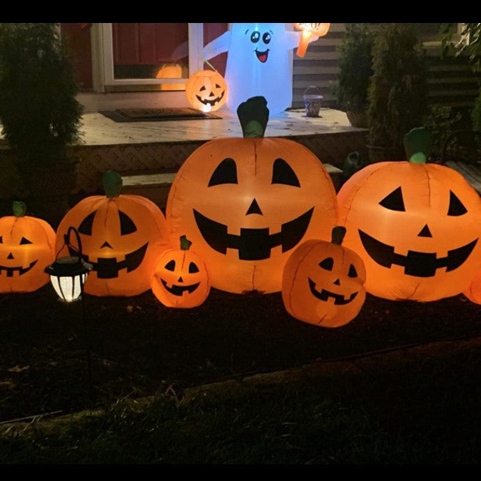 Inflatable Halloween pumpkin decoration