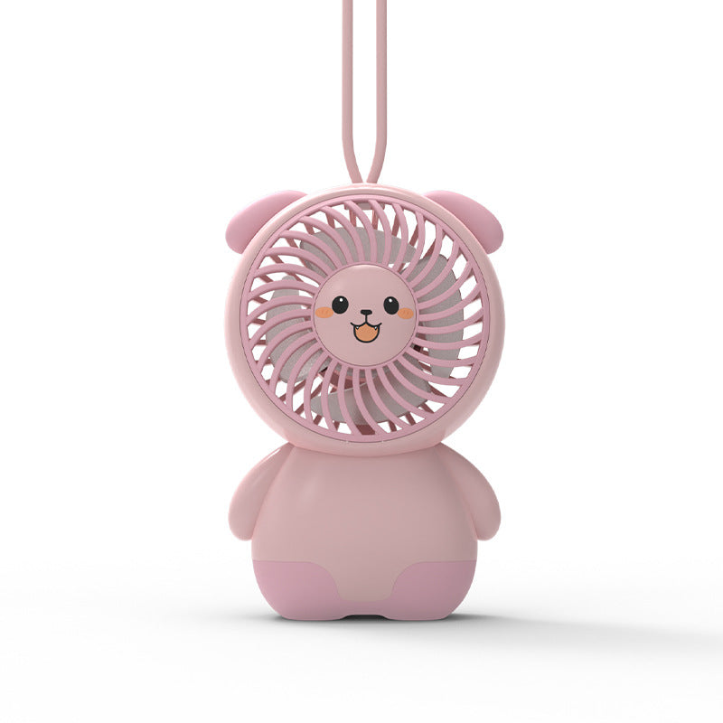 Cute Animal-Themed Handheld Fan Kalsten