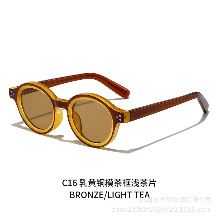 Women's fashionable sunglasses in elegant round design Kalsten