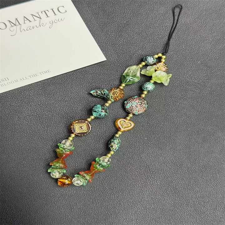 Artistic Beaded Charm Eyewear Holder Kalsten