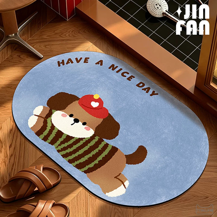 Cartoon Character Area Rug Kalsten