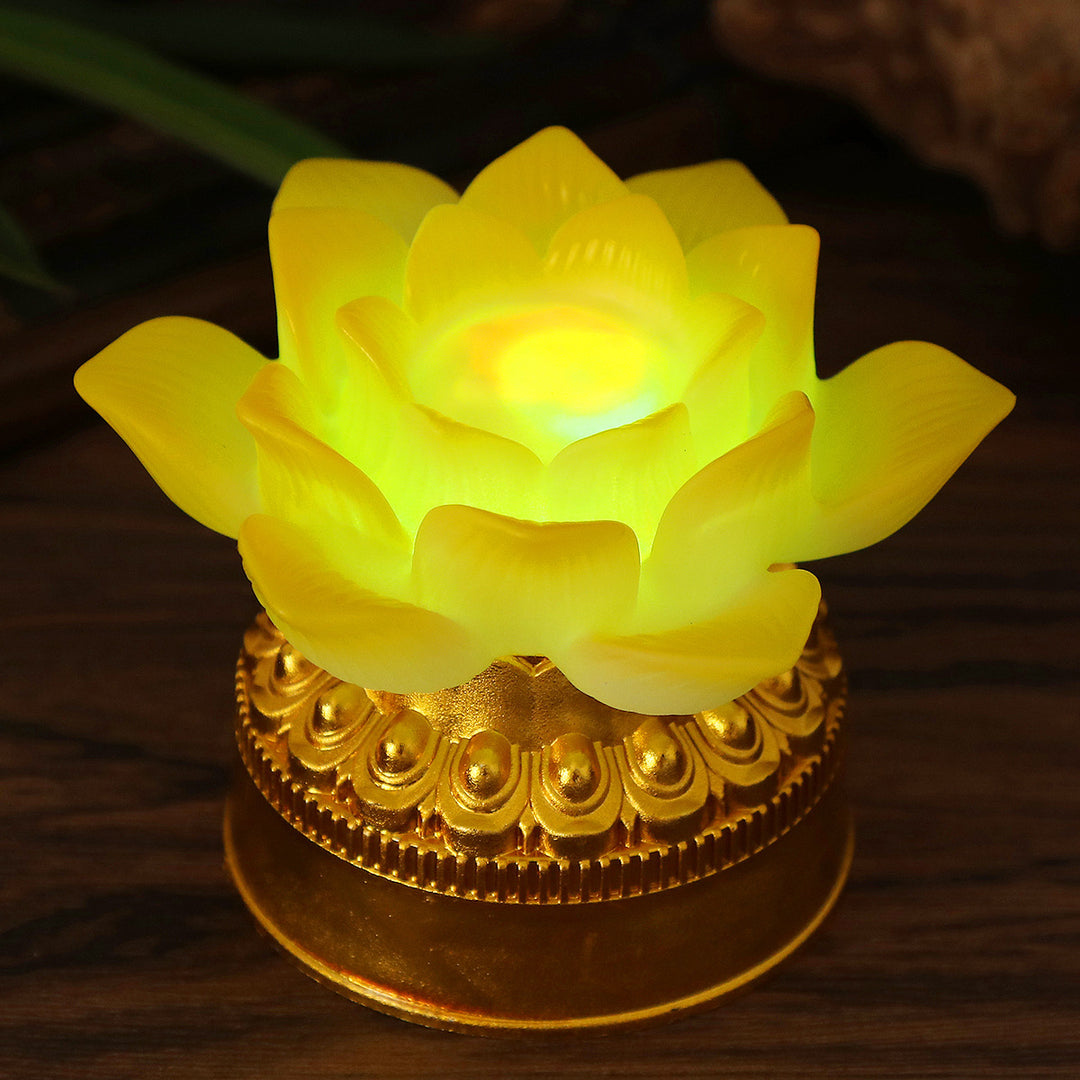 LED Lotus Flower Table Lamp