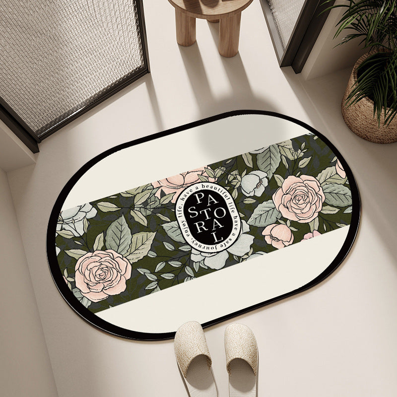 Decorative Motivational Bath Mat Kalsten