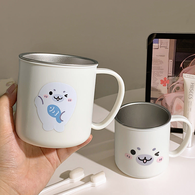 Funny mug with cute seal motif Kalsten